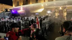 Tension Escalates in Tbilisi as Protesters Clash with Police