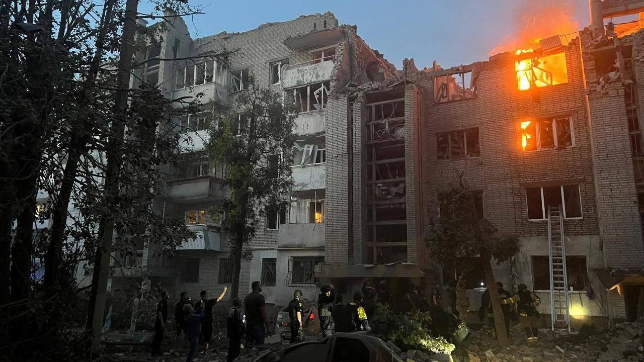 Three Children Among Eight Dead in Russian Strike on Ukraine