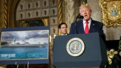 Trump Announces Ambitious 'Golden Fleet' of Battleships Named After Himself