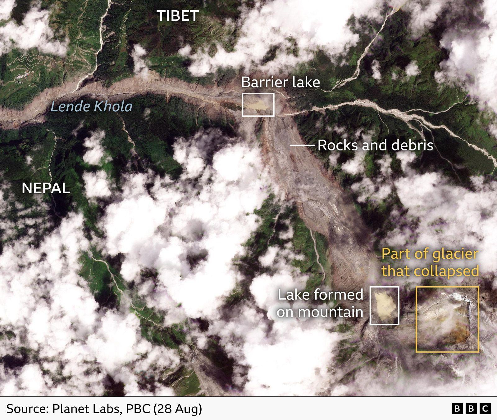 Satellite imagery exposes the catastrophic breadth of Nepal's flood tragedy