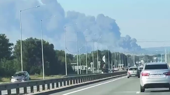 Ukraine Strikes Deep Inside Russia: Oil Refinery and Strategic Airfield Hit