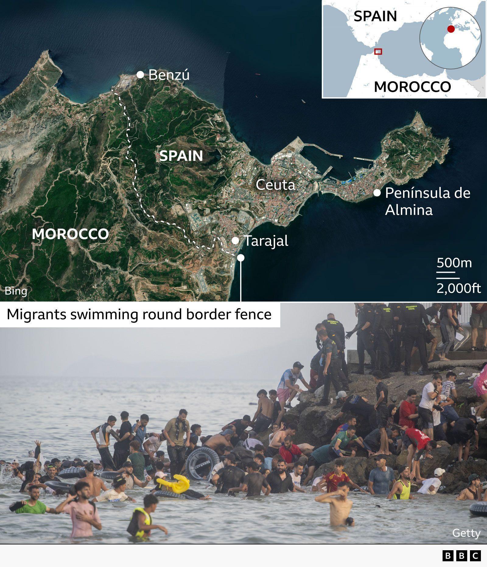 EU Urges Stronger Borders After Mass Ceuta Migration