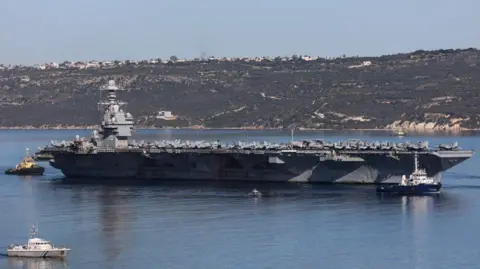 USS Gerald R. Ford Returns to Crete for Repairs After Onboard Fire