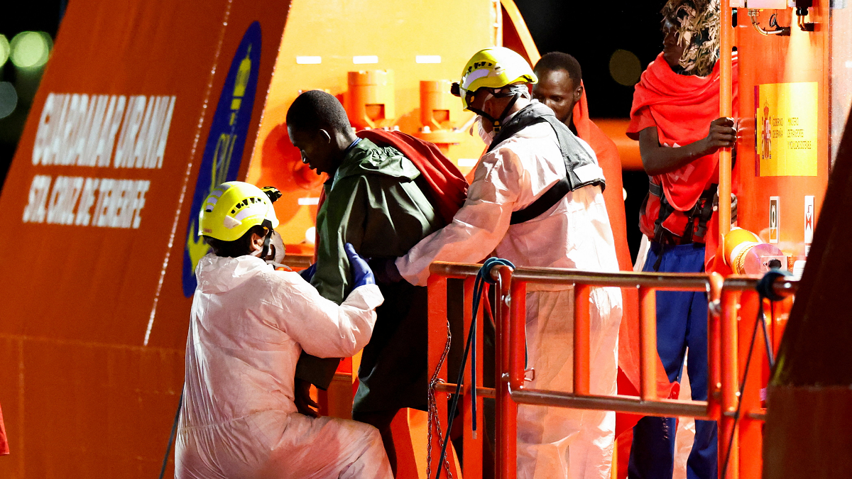 80+ Migrants Adrift; Boat Rescued Near Canary Islands After 27‑Day Voyage