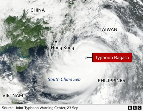 Super Typhoon Ragasa Prompts Mass Evacuations in Southern China