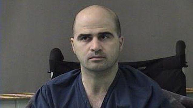 Nidal Hasan in jail jumpsuit