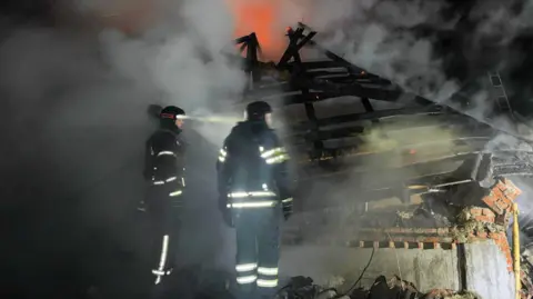 Tragic Toll: Russian Air Strikes Claim Lives of Four Near Kharkiv, Including Children