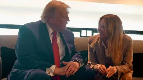 Meloni defies Trump’s claim of ‘begging’ for a photo after G7