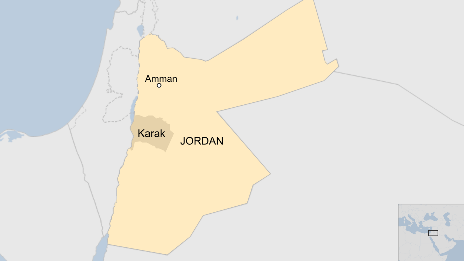 Seven Killed in Church Shooting During Funeral in Jordan's Karak