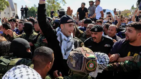 Celebration and Pain: Palestinians Welcome Freed Prisoners Amid Conflict
