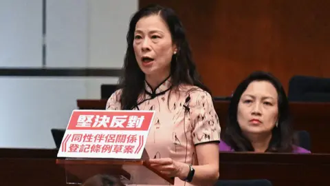 Hong Kong Lawmakers Reject Proposal for Same-Sex Couples' Rights
