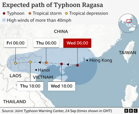 Typhoon Ragasa Hits Southern China After Tragedy in Taiwan