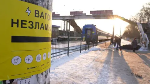 Resilience Amidst Cold: Kyiv's Invincibility Trains Provide Warmth and Hope