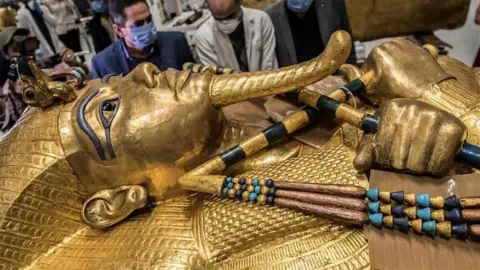 Egypt Unveils Grand Egyptian Museum, Showcasing Tutankhamun's Tomb in Its Entirety