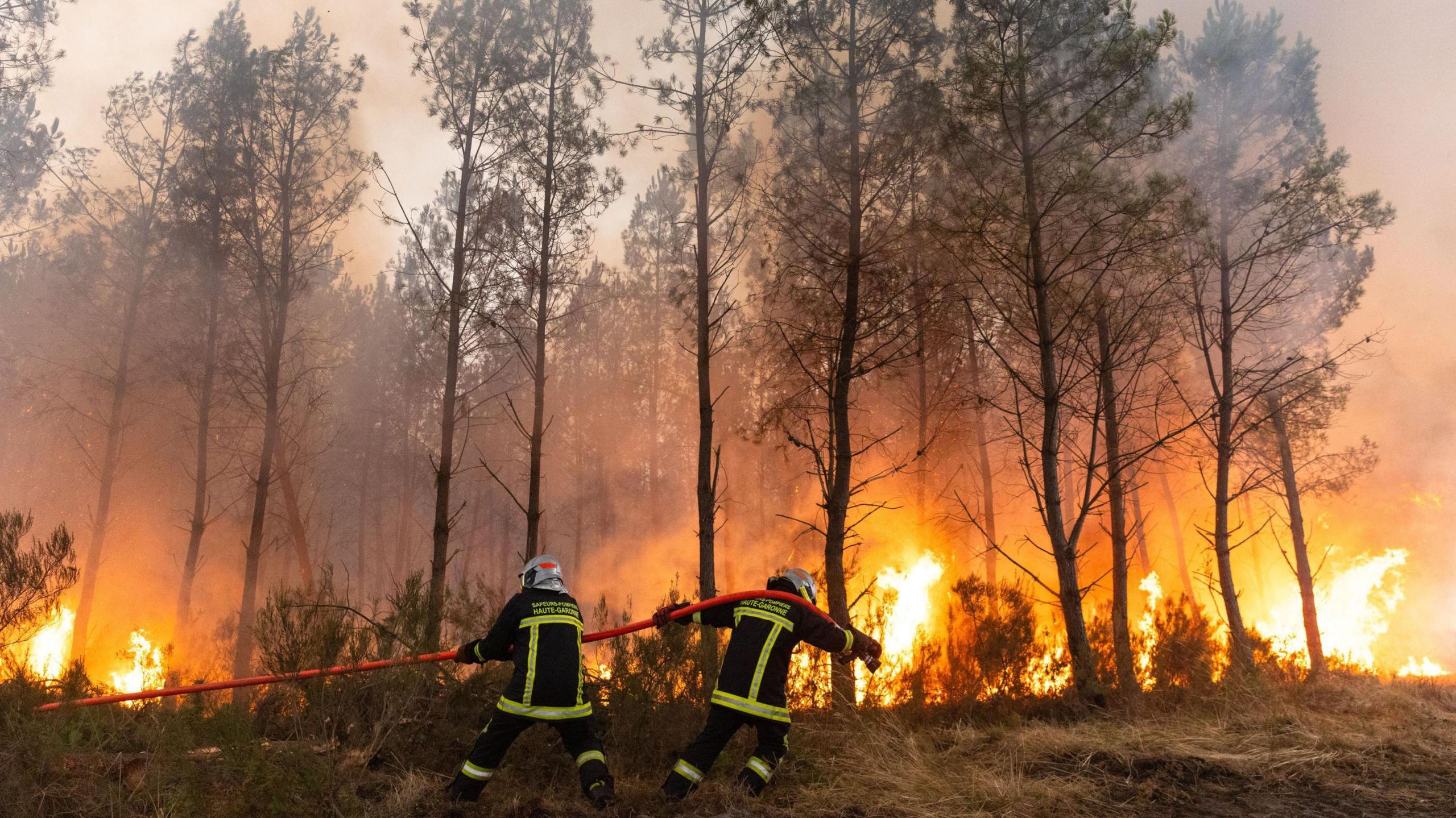 Wildfires Rage Across France and Spain: Residents Describe Frightening "Wall of Flames" and Air‑Quality Crisis