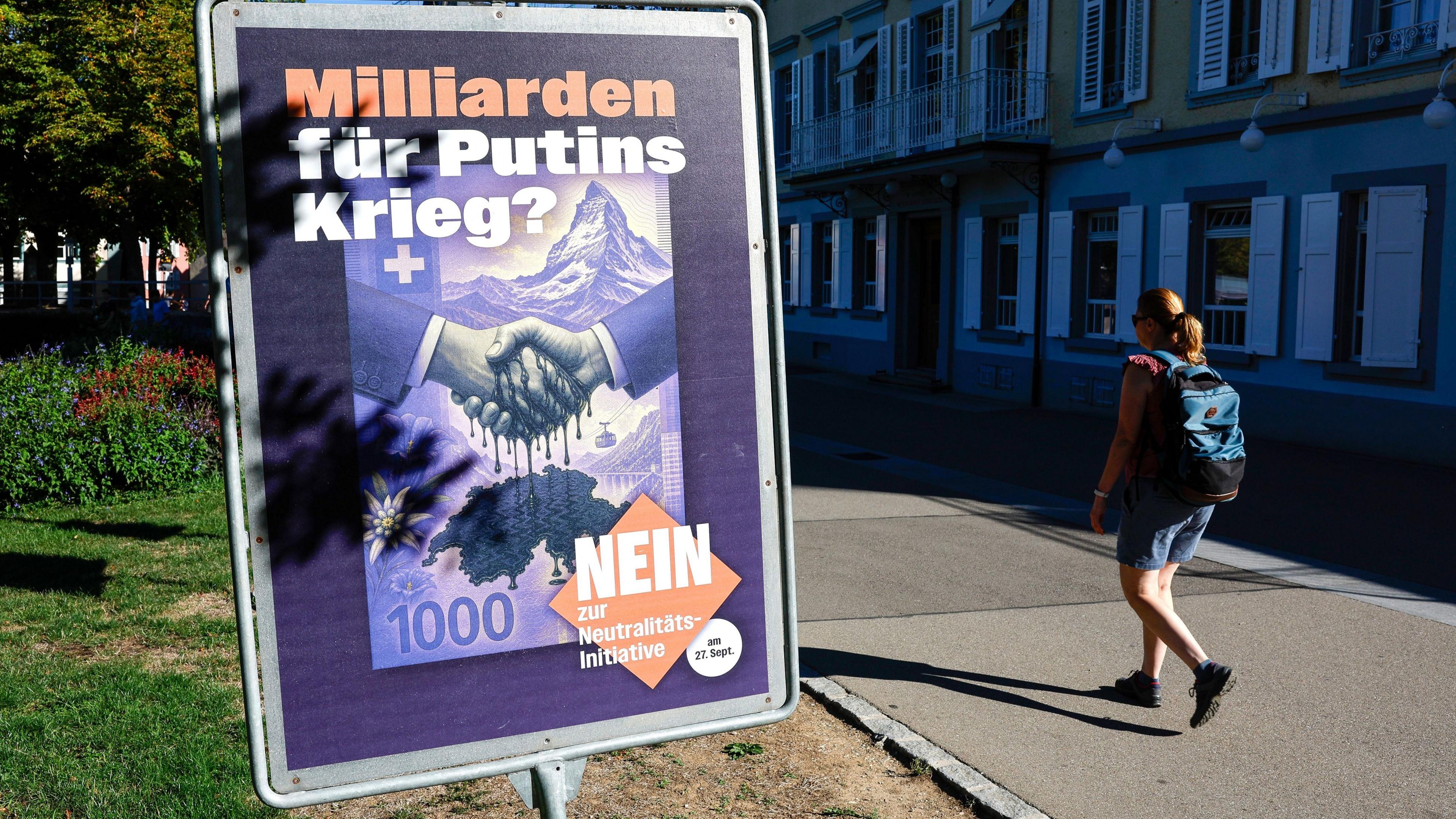 Swiss voters reject stricter neutrality, uphold current stance amid Ukraine conflict