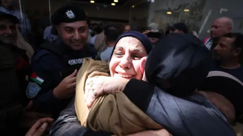 Celebrations Erupt as Palestinians Welcome Home Freed Prisoners