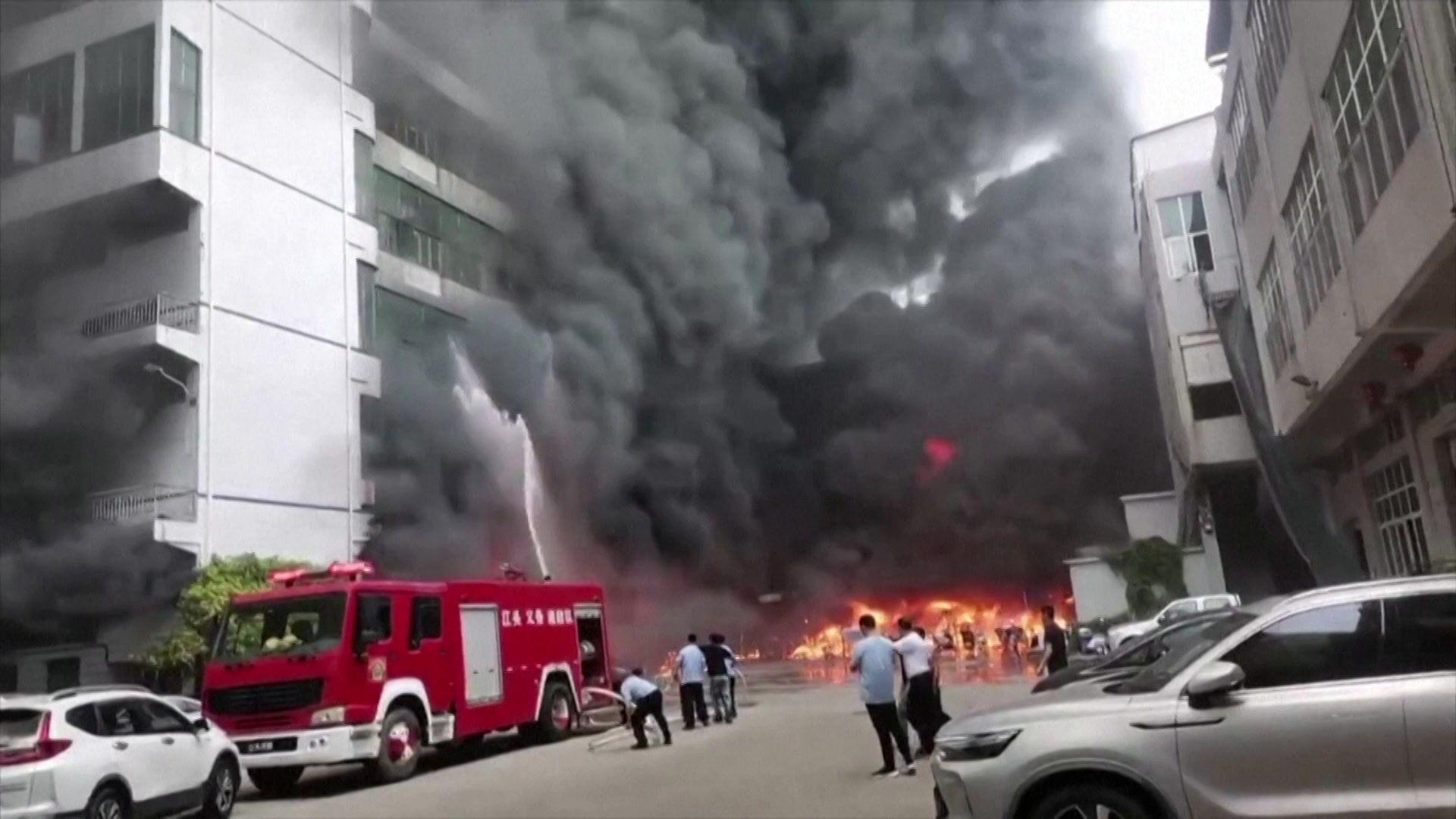 Massive Blaze in China’s Shoe Hub Claims 28 Lives