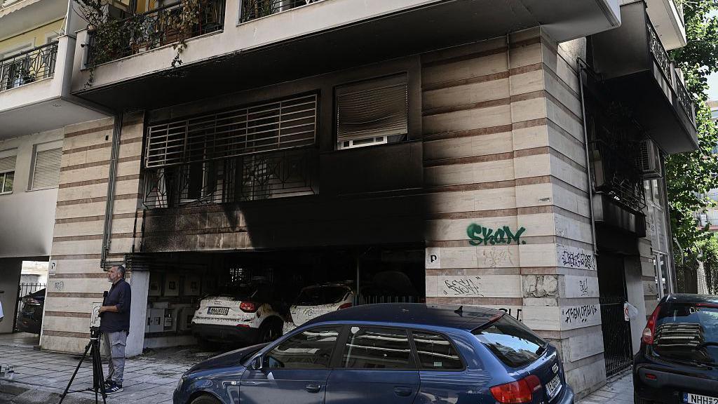Mother of New Democracy Politician Perishes in Thessaloniki Arson Attacks