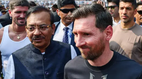 Chaos Erupts at Messi's Indian Tour Event as Fans Throw Objects