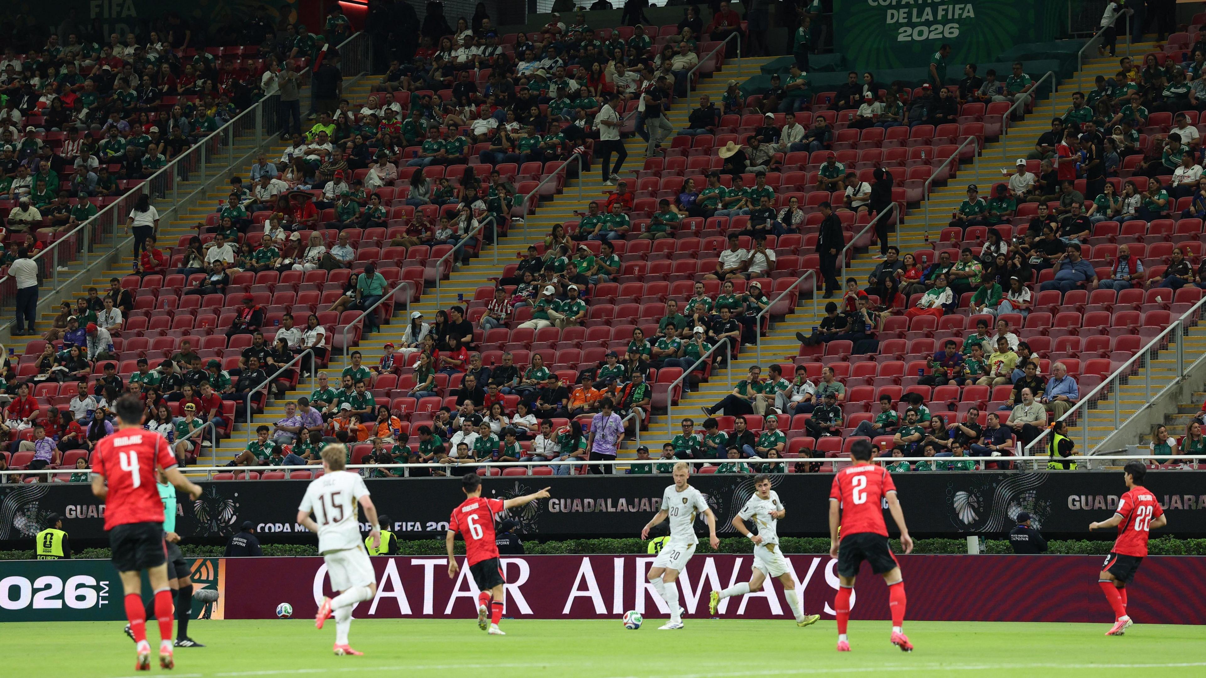 FIFA defends attendance figures after empty-seat controversy at Estadio Akron