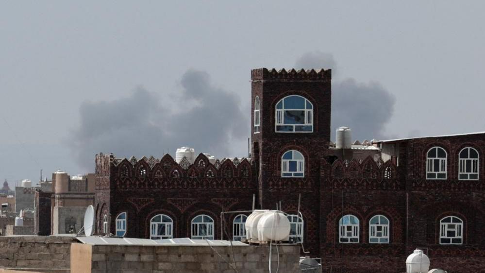 Houthis launch missiles at Saudi Arabia after Sanaa airport strikes