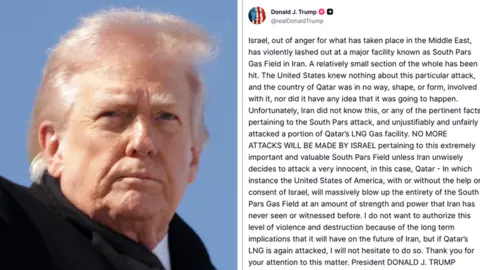 US-Israel Dynamics: Trump Responds to Iran Conflict Amidst Gas Field Attacks