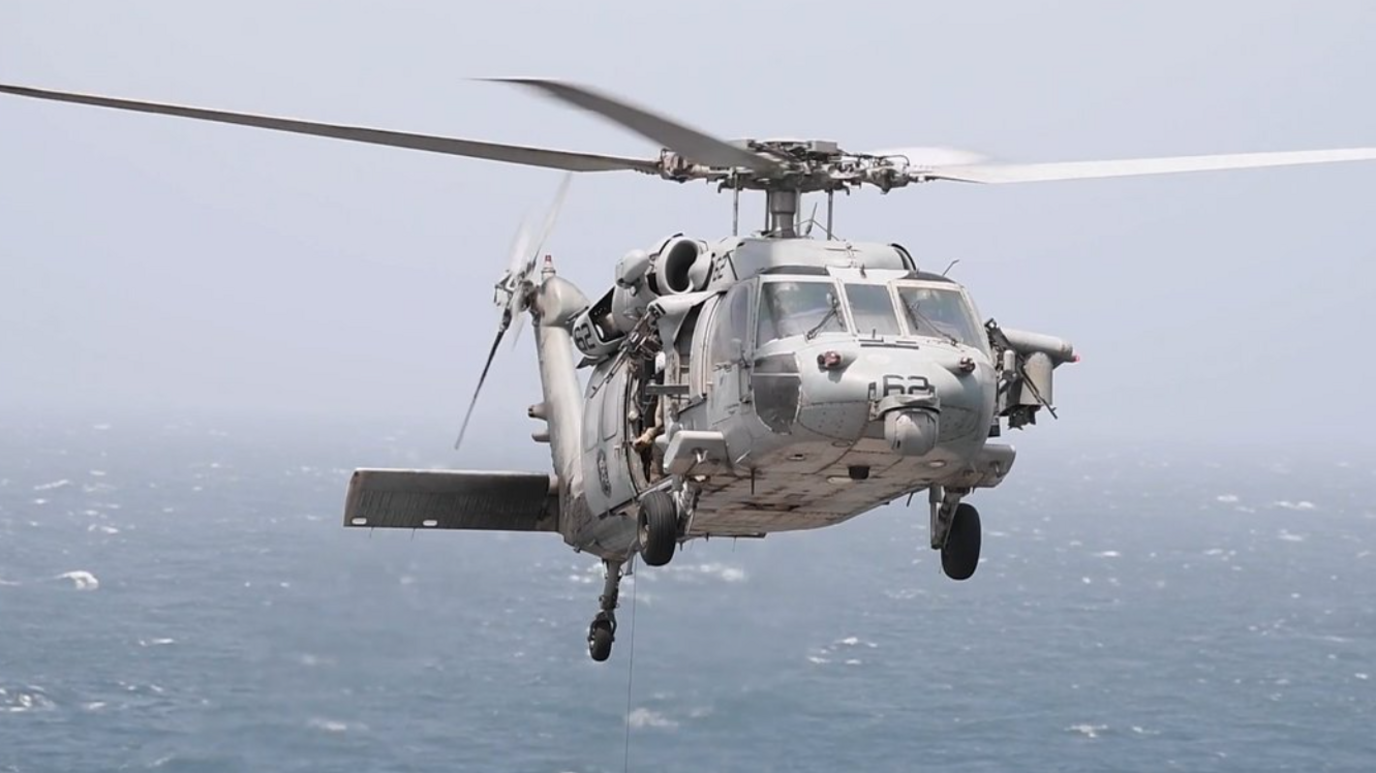 US Helicopter Fires Hellfire Missiles at Blockade‑Evasion Vessel