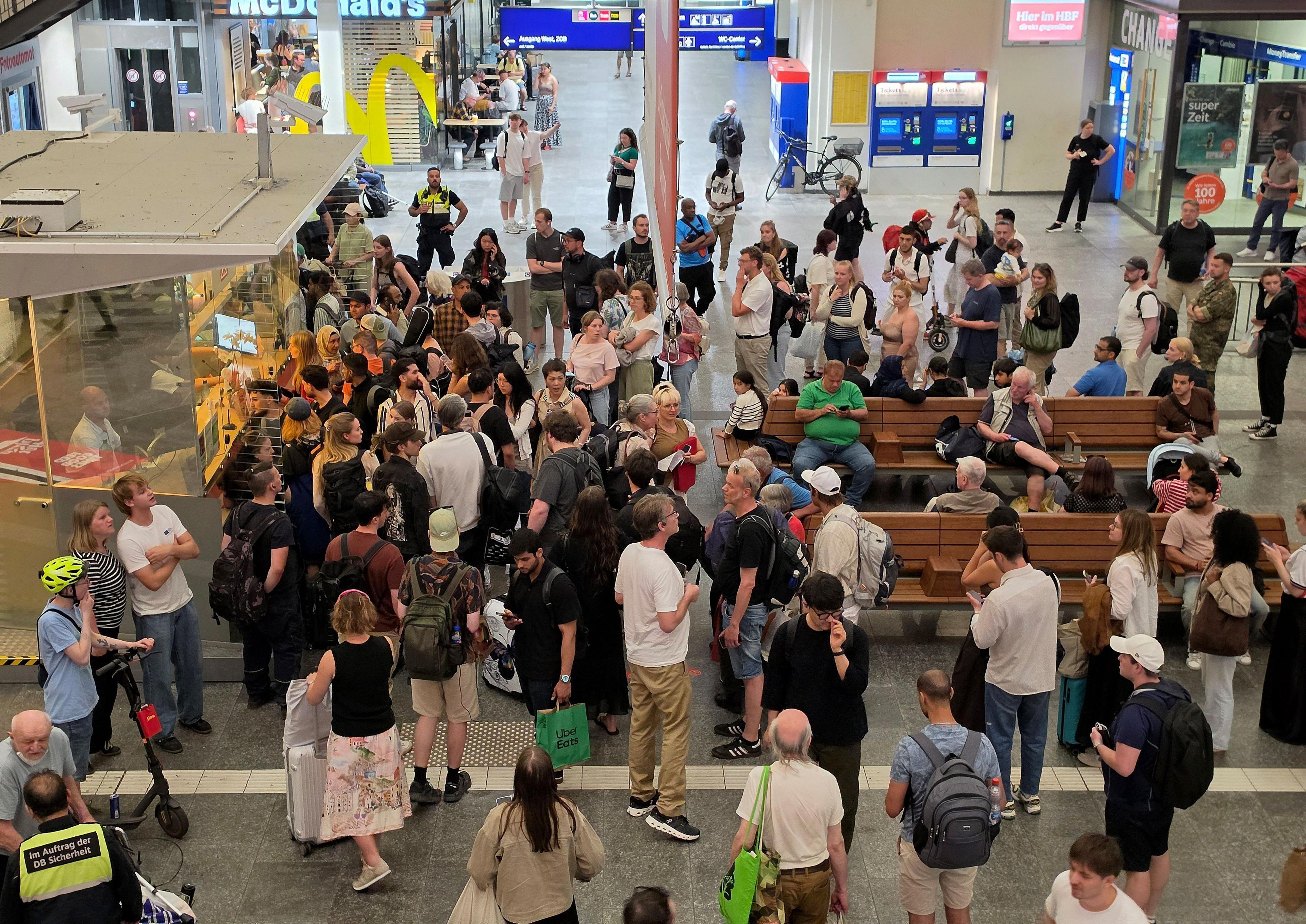 Nationwide Train Standstill: Deutsche Bahn Halts Services Over IT Glitch